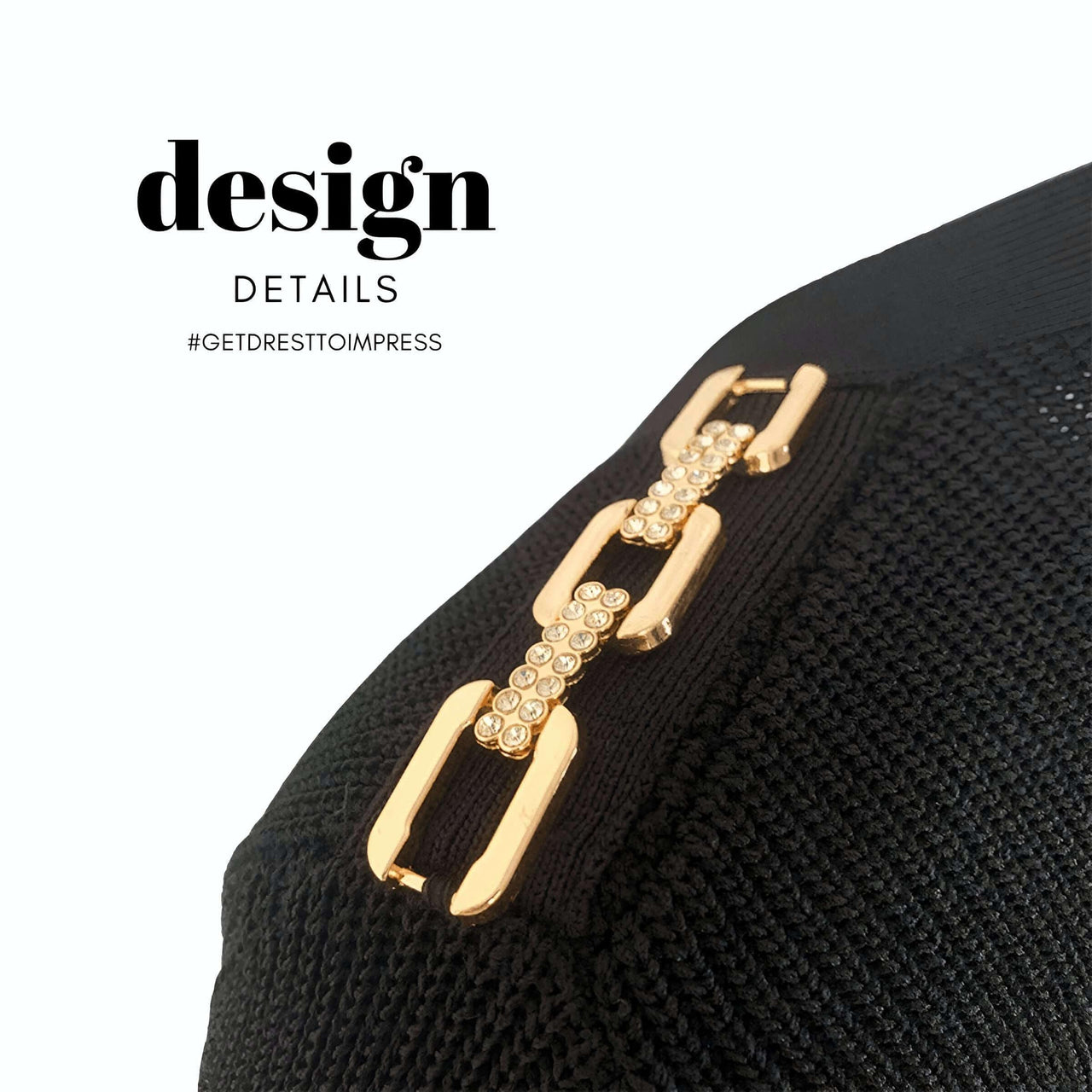 Elegant Women V-Neck Gold Chain Knit Dress -, Dresses , Drestiny , Australia, Black, Brown, Canada, Chocolate, FR, L, Light Blue, Long Sleeves, M, Mini Dresses, New Zealand, Red, S, United Kingdom, United States, White, XL , Drestiny , www.shopdrestiny.com