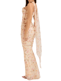 Thumbnail for Elegant 2 Piece Dress Set Women Fashion Matching Sets Sexy Cropped Top and Long Skirt Set Casual Dress, Drestiny, Red, Wine Red, Pink, Light Blue, Beige Floral, Sets, Skirt Sets, Crop Tops, Corsets, Sleeveless, Strapless, Off Shoulder, XS, S, M, L, United States, USA, Canada, Australia, New Zealand, matching skirt and top sets, trendy two piece skirt sets, skirt set outfits, summer skirt sets, co-ord skirt sets, shopdrestiny.com