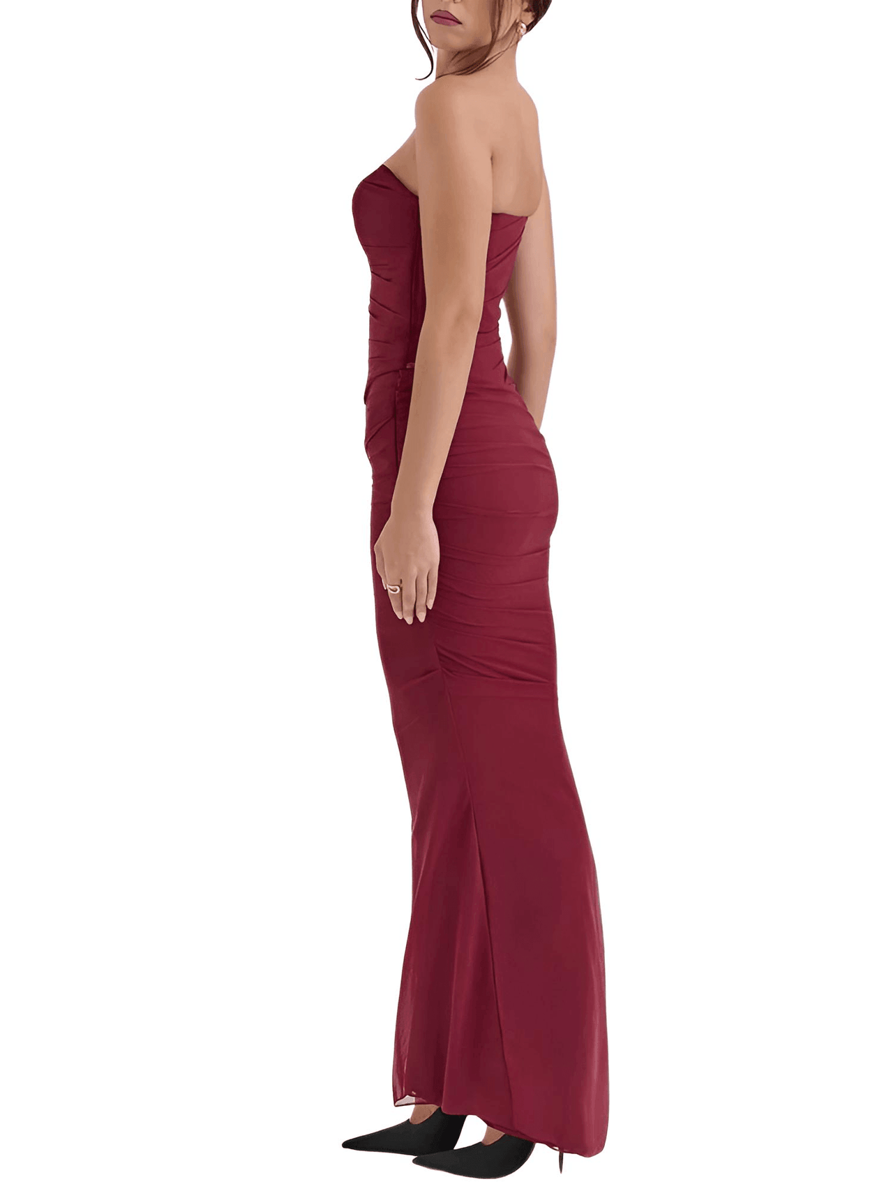 Elegant 2 Piece Dress Set Women Fashion Matching Sets Sexy Cropped Top and Long Skirt Set Casual Dress, Drestiny, Red, Wine Red, Pink, Light Blue, Beige Floral, Sets, Skirt Sets, Crop Tops, Corsets, Sleeveless, Strapless, Off Shoulder, XS, S, M, L, United States, USA, Canada, Australia, New Zealand, matching skirt and top sets, trendy two piece skirt sets, skirt set outfits, summer skirt sets, co-ord skirt sets, shopdrestiny.com