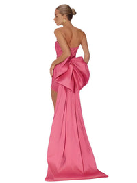 Thumbnail for Elegant Bow Strapless Backless Mini Dress Women's Evening Dress -, Dress , Drestiny , Australia, Black, Canada, Green, L, M, Mini Dresses, New Zealand, Red, S, Sleeveless, Strapless, United Kingdom, United States, White, XS , Drestiny , www.shopdrestiny.com