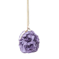 Thumbnail for Elegant Rose Flower Dinner Bag Faux Pearl Handbag Metal Chain Crossbody Bag, Drestiny, Handbags, Purses, United States, Canada, Australia, New Zealand, United Kingdom, Flower Handbags, Floral Handbags, Small flower handbags, flower handbags for women, Pink, Purple, Pink Handbags, Purple Handbags, Lavender, Ivory, White, shopdrestiny.com
