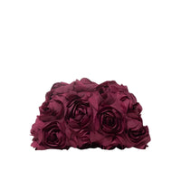 Thumbnail for Elegant Rose Flower Dinner Bag Faux Pearl Handbag Metal Chain Crossbody Bag