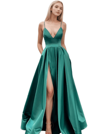 Thumbnail for Evening Gown With Pockets - Get Custom Sizing & Colors! -, Maxi Dress , Drestiny , 10, 12, 14, 16, 2, 4, 6, 8, Apricot, Australia, Black, Blue, Canada, Dark Green, Deep Pink, Green, Khaki, Light Blue, Maxi Dresses, New Zealand, Pink, Purple, Red, Royal Blue, Sleeveless, Teal, United Kingdom, United States, Yellow , Drestiny , www.shopdrestiny.com