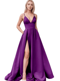 Thumbnail for Evening Gown With Pockets - Get Custom Sizing & Colors! -, Maxi Dress , Drestiny , 10, 12, 14, 16, 2, 4, 6, 8, Apricot, Australia, Black, Blue, Canada, Dark Green, Deep Pink, Green, Khaki, Light Blue, Maxi Dresses, New Zealand, Pink, Purple, Red, Royal Blue, Sleeveless, Teal, United Kingdom, United States, Yellow , Drestiny , www.shopdrestiny.com