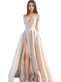 Thumbnail for Evening Gown With Pockets - Get Custom Sizing & Colors! -, Maxi Dress , Drestiny , 10, 12, 14, 16, 2, 4, 6, 8, Apricot, Australia, Black, Blue, Canada, Dark Green, Deep Pink, Green, Khaki, Light Blue, Maxi Dresses, New Zealand, Pink, Purple, Red, Royal Blue, Sleeveless, Teal, United Kingdom, United States, Yellow , Drestiny , www.shopdrestiny.com