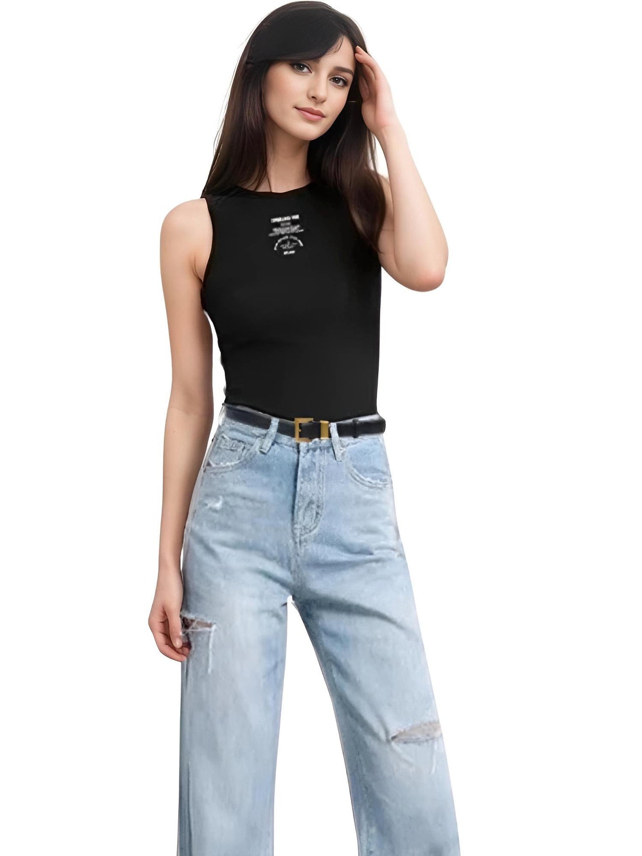 Fashion Leather Square Gold Buckle Belt Minimalist Jeans Clothing Accessories Luxury Designer Brand Belt for Women, Drestiny, Belts, Accessories For Women, Leather Belts, Black Leather Belt, Brown Leather Belt, Gender_Women, United States, Canada, Australia, New Zealand, United Kingdom, Brown, Black, 95cm, 100cm, 105cm, 110cm, shopdrestiny.com