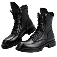 Thumbnail for Fashion Men's Ankle Chelsea Boots Luxury Genuine Leather Designer British Style Winter Warm Casual Business Shoes Man, Drestiny, Ankle Boots, Boots, Chelsea Boots Men, Combat Boots, Leather Boots, United States, Australia, New Zealand, United Kingdom, Black, Brown, Off White, Grey, 5.5, 6.5, 7, 8, 8.5, 9.5, 10, 11, FR, shopdrestiny.com