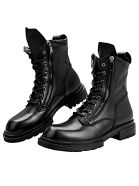 Thumbnail for Fashion Men's Ankle Chelsea Boots Luxury Genuine Leather Designer British Style Winter Warm Casual Business Shoes Man, Drestiny, Ankle Boots, Boots, Chelsea Boots Men, Combat Boots, Leather Boots, United States, Australia, New Zealand, United Kingdom, Black, Brown, Off White, Grey, 5.5, 6.5, 7, 8, 8.5, 9.5, 10, 11, FR, shopdrestiny.com