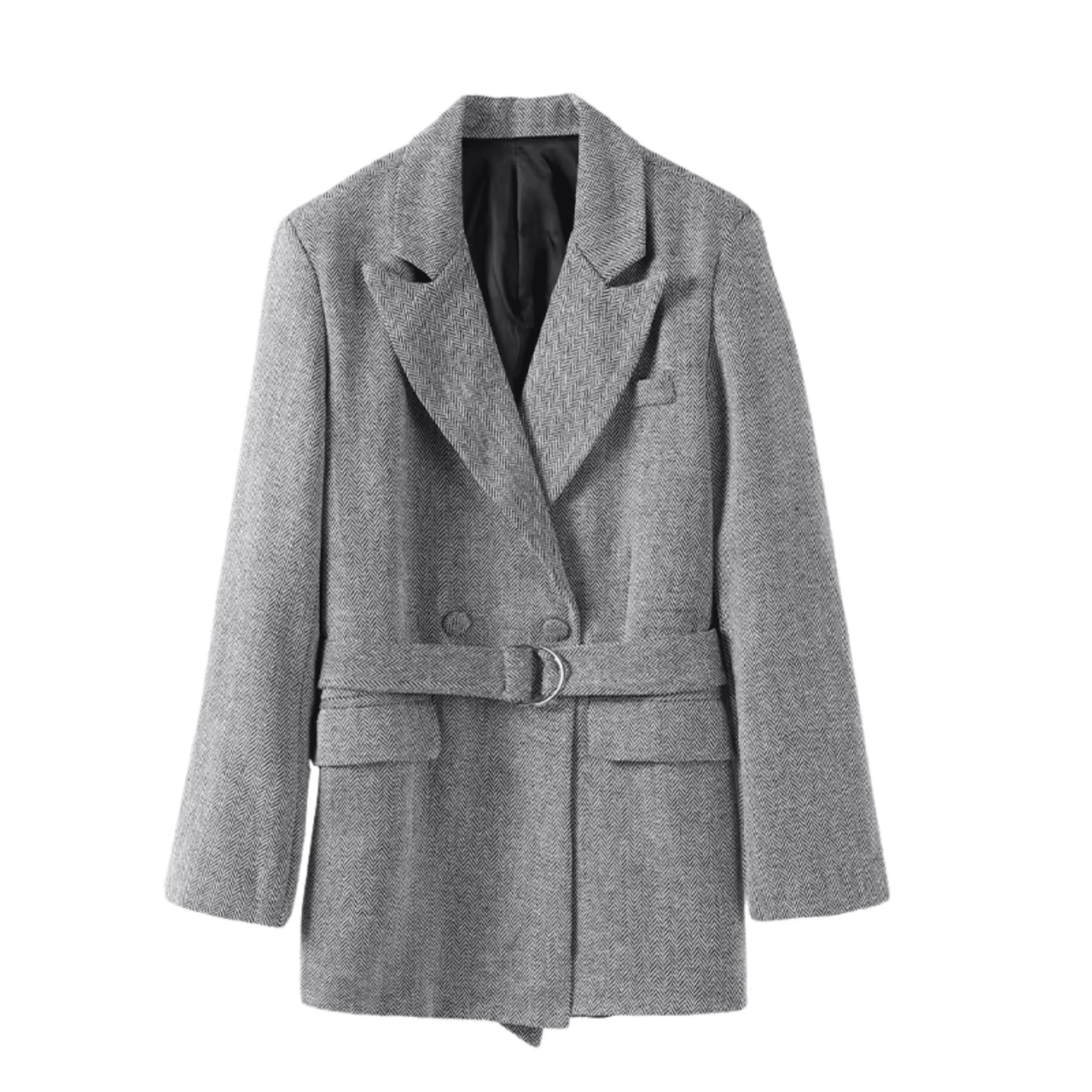 Fish Bone Top Blazer Pants Sets 3 Pieces For Women Solid One Button Jacket Crop Tops High Waist Pocket Pants Lady Office Set, Drestiny, Pant Sets, Pant Suits, Sets, Blazers, Jackets, Crop Tops, 3 Piece Grey Suit for Women, 3 Piece Pink Suit for Women, Dress Pants, Casual Pants, Pantsuits, S, M, L, United States, Australia, New Zealand, United Kingdom, Sleeveless, Long Sleeve, Grey, Pink, shopdrestiny.com