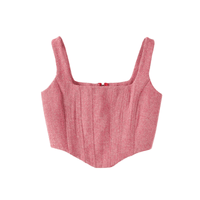 Thumbnail for Fish Bone Top Blazer Pants Sets 3 Pieces For Women Solid One Button Jacket Crop Tops High Waist Pocket Pants Lady Office Set, Drestiny, Pant Sets, Pant Suits, Sets, Blazers, Jackets, Crop Tops, 3 Piece Grey Suit for Women, 3 Piece Pink Suit for Women, Dress Pants, Casual Pants, Pantsuits, S, M, L, United States, Australia, New Zealand, United Kingdom, Sleeveless, Long Sleeve, Grey, Pink, shopdrestiny.com