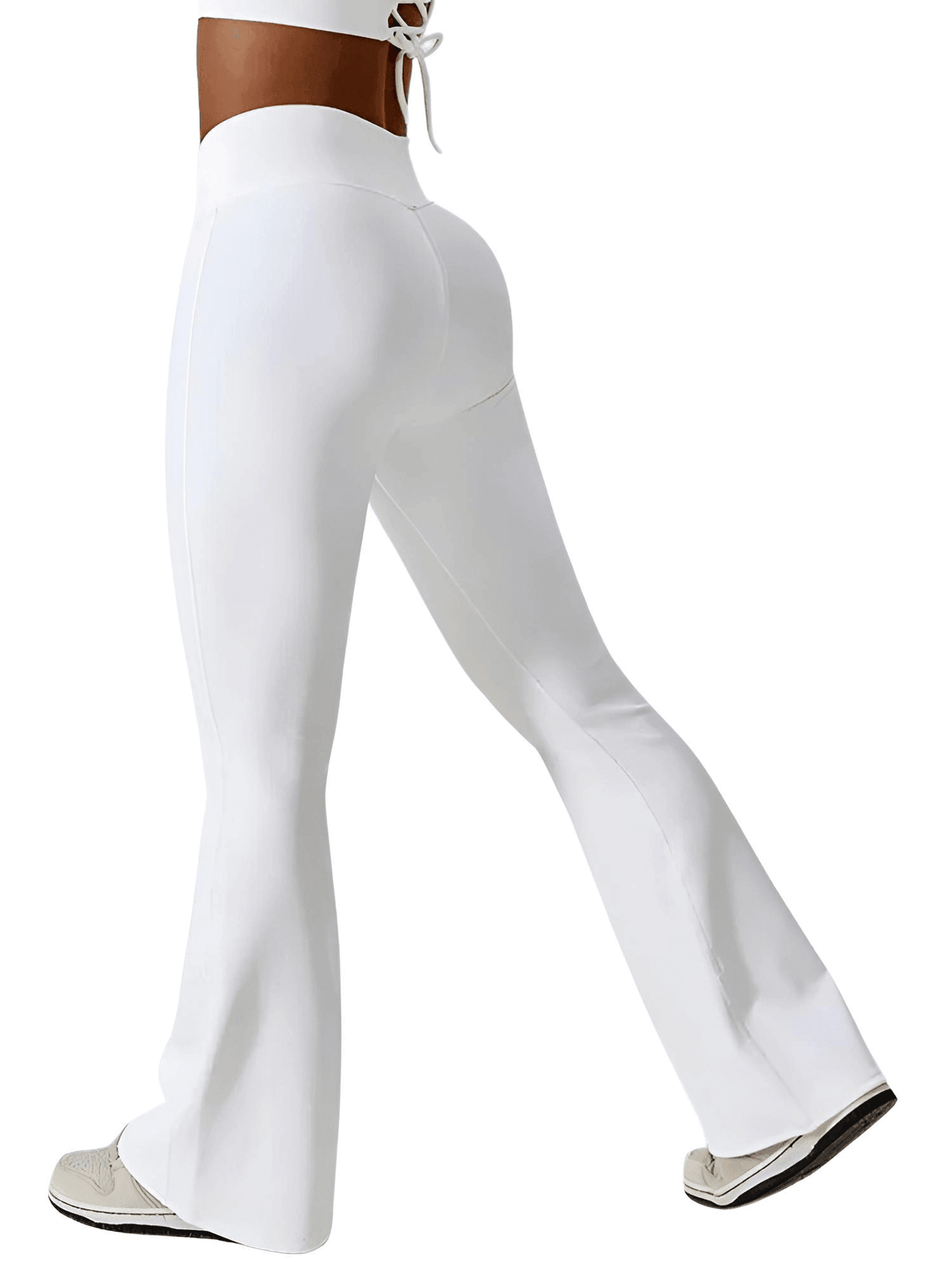 Flare Leg Yoga Pants Women's High Waist Wide Leg Pants -, Pants , Drestiny , 10, 12, 14, 8, Australia, Black, Blue, Casual Pants, Green, L, Light Blue, M, New Zealand, Olive Green, S, Sky Blue, United Kingdom, United States, White, XL , Drestiny , www.shopdrestiny.com