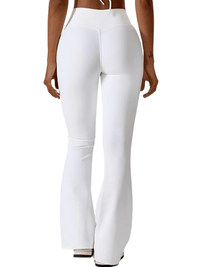 Thumbnail for Flare Leg Yoga Pants Women's High Waist Wide Leg Pants -, Pants , Drestiny , 10, 12, 14, 8, Australia, Black, Blue, Casual Pants, Green, L, Light Blue, M, New Zealand, Olive Green, S, Sky Blue, United Kingdom, United States, White, XL , Drestiny , www.shopdrestiny.com