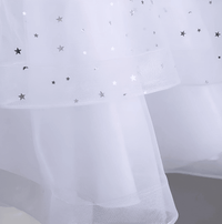 Thumbnail for Flower Girl's Trailing Sequin Dress Baby Wedding Christmas Party Trailing Dress Teenager Children Kids Elegant Dress for 3-15Years, Drestiny, Dresses, Midi Dresses, Sleeveless, United States, USA, Canada, Australia, New Zealand, United Kingdom, UK, 3-4T, 5T, 6-7T, 8Y, 9-10Y, 11-12Y, 13-14Y, Gold, Wine Red, Sky Blue, Purple, Pink, White, Navy, girls' flower girl dresses, girls' formal trailing dresses, shopdrestiny.com