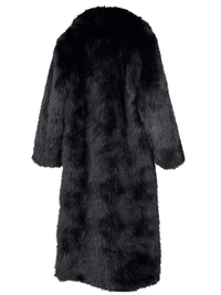 Thumbnail for Fluffy Super Long Fur Coats Women's Jacket Winter Lapel Thick Faux Fur Coats Jacket for Women Outerwear, Drestiny, Extra long faux fur coat, Long faux fur coat women, oversized faux fur coat, Maxi faux fur coat, Luxury faux fur coat long, S, M, L, XL, 2, 4, 6, 8, 10, 12, United States, USA, Canada, Australia, New Zealand, Coats, United Kingdom, UK, Fuchsia, White, Black, Red, Royal Blue, shopdrestiny.com