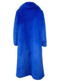 Thumbnail for Fluffy Super Long Fur Coats Women's Jacket Winter Lapel Thick Faux Fur Coats Jacket for Women Outerwear, Drestiny, Extra long faux fur coat, Long faux fur coat women, oversized faux fur coat, Maxi faux fur coat, Luxury faux fur coat long, S, M, L, XL, 2, 4, 6, 8, 10, 12, United States, USA, Canada, Australia, New Zealand, Coats, United Kingdom, UK, Fuchsia, White, Black, Red, Royal Blue, shopdrestiny.com