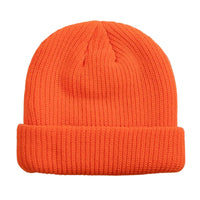 Thumbnail for Fluorescent orange beanie on a white background