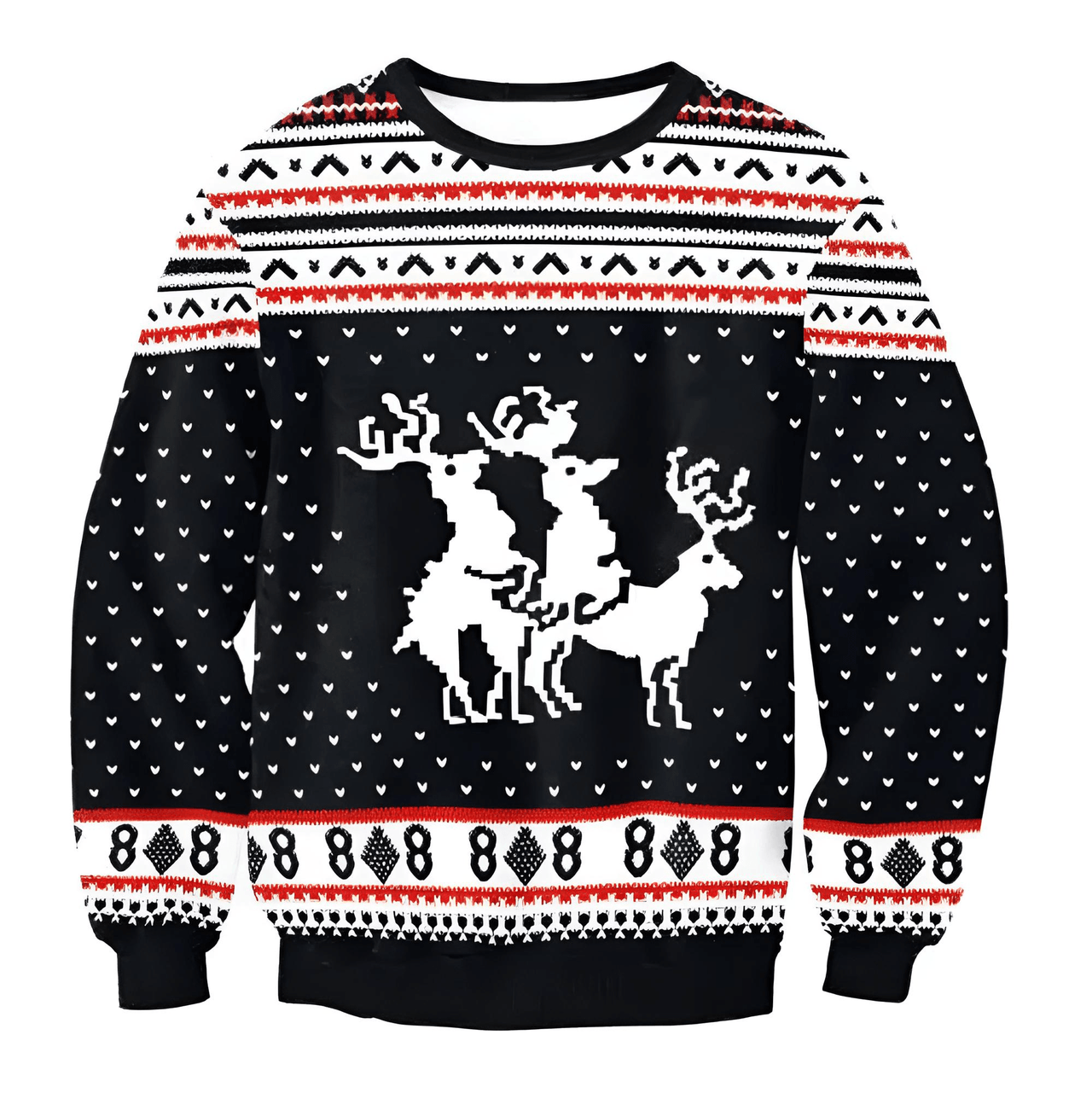 Funny Ugly Christmas Sweaters Jumpers Holiday Party Xmas Sweatshirts, Drestiny, Sweaters, Pullovers, Sweatshirts, Long Sleeves, Green, Red, Black, Yellow, Gold, United States, Australia, New Zealand, United Kingdom, S, M,L, XL, shopdrestiny.com