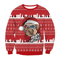 Thumbnail for Funny Ugly Christmas Sweaters Jumpers Holiday Party Xmas Sweatshirts, Drestiny, Sweaters, Pullovers, Sweatshirts, Long Sleeves, Green, Red, Black, Yellow, Gold, United States, Australia, New Zealand, United Kingdom, S, M,L, XL, shopdrestiny.com