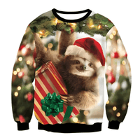 Thumbnail for Funny Ugly Christmas Sweaters Jumpers Holiday Party Xmas Sweatshirts, Drestiny, Sweaters, Pullovers, Sweatshirts, Long Sleeves, Green, Red, Black, Yellow, Gold, United States, Australia, New Zealand, United Kingdom, S, M,L, XL, shopdrestiny.com