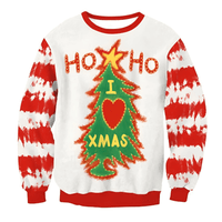 Thumbnail for Funny Ugly Christmas Sweaters Jumpers Holiday Party Xmas Sweatshirts, Drestiny, Sweaters, Pullovers, Sweatshirts, Long Sleeves, Green, Red, Black, Yellow, Gold, United States, Australia, New Zealand, United Kingdom, S, M,L, XL, shopdrestiny.com
