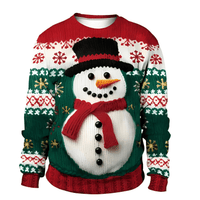 Thumbnail for Funny Ugly Christmas Sweaters Jumpers Holiday Party Xmas Sweatshirts, Drestiny, Sweaters, Pullovers, Sweatshirts, Long Sleeves, Green, Red, Black, Yellow, Gold, United States, Australia, New Zealand, United Kingdom, S, M,L, XL, shopdrestiny.com