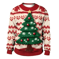 Thumbnail for Funny Ugly Christmas Sweaters Jumpers Holiday Party Xmas Sweatshirts, Drestiny, Sweaters, Pullovers, Sweatshirts, Long Sleeves, Green, Red, Black, Yellow, Gold, United States, Australia, New Zealand, United Kingdom, S, M,L, XL, shopdrestiny.com