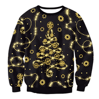 Thumbnail for Funny Ugly Christmas Sweaters Jumpers Holiday Party Xmas Sweatshirts, Drestiny, Sweaters, Pullovers, Sweatshirts, Long Sleeves, Green, Red, Black, Yellow, Gold, United States, Australia, New Zealand, United Kingdom, S, M,L, XL, shopdrestiny.com