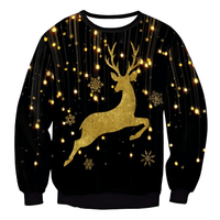 Thumbnail for Funny Ugly Christmas Sweaters Jumpers Holiday Party Xmas Sweatshirts, Drestiny, Sweaters, Pullovers, Sweatshirts, Long Sleeves, Green, Red, Black, Yellow, Gold, United States, Australia, New Zealand, United Kingdom, S, M,L, XL, shopdrestiny.com