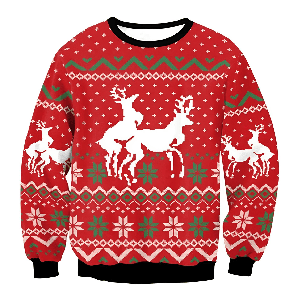 Funny Ugly Christmas Sweaters Jumpers Holiday Party Xmas Sweatshirts, Drestiny, Sweaters, Pullovers, Sweatshirts, Long Sleeves, Green, Red, Black, Yellow, Gold, United States, Australia, New Zealand, United Kingdom, S, M,L, XL, shopdrestiny.com