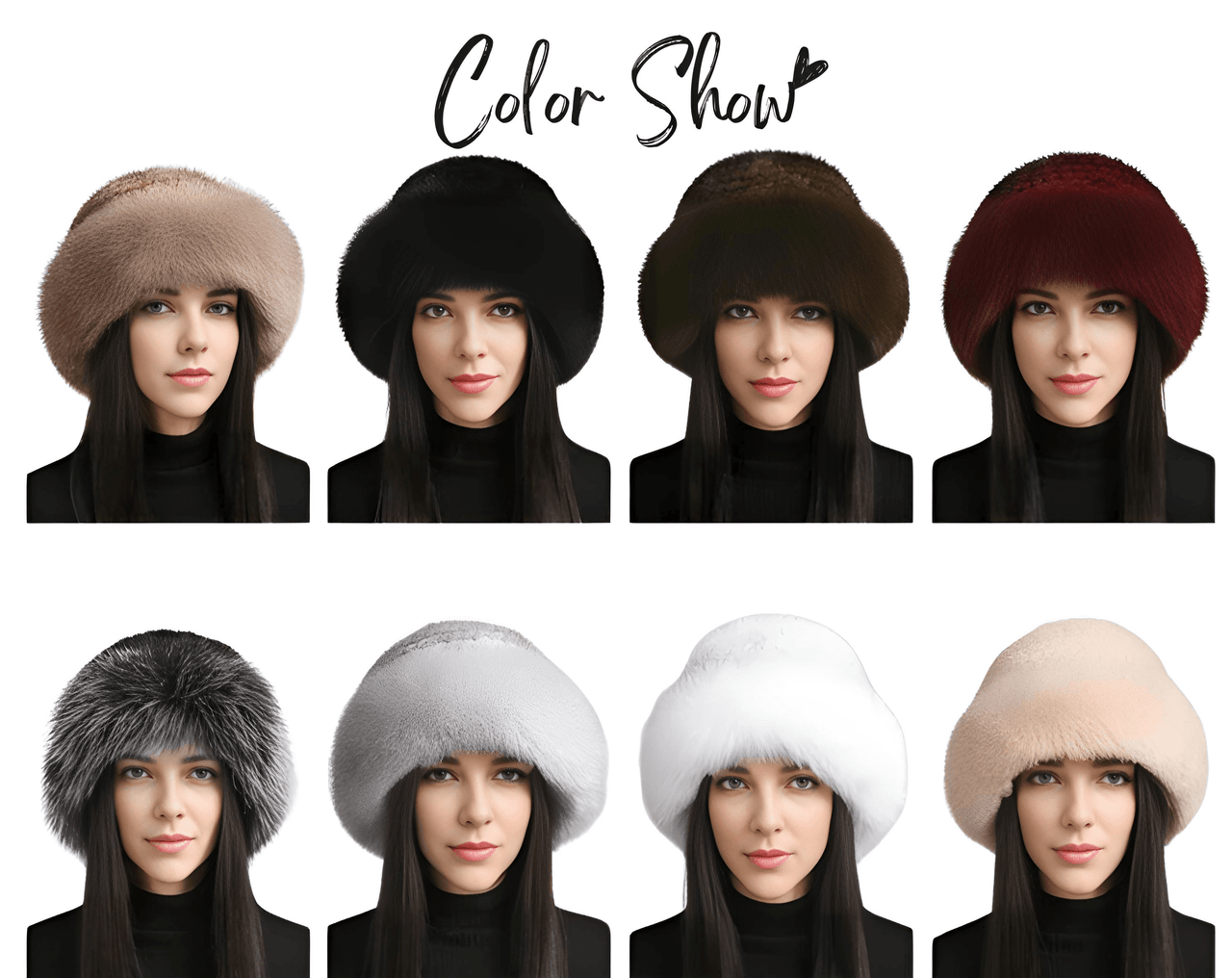 Genuine Real Natural Knitted Mink Fur Hat Cap Luxury Women's Knit Fashion Winter Headwear Warm Real Fox Fur Hats -, Hats , Drestiny , Australia, Black, Brown, Canada, Dark Brown, Grey, Hats, Light Brown, Light Grey, New Zealand, Pink, Silver, Tan, United Kingdom, United States, White, Wine Red , Drestiny , www.shopdrestiny.com