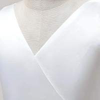 Thumbnail for Girl's Long White Dresses For Weddings, Formal Evenings, Birthday Parties or Kid's First Communion -, Dress , Drestiny , 10, 10T, 12, 12T, 2T, 4T, 6T, 8T, Australia, Dark Blue, Dark Pink, Dark Red, Dresses, Girls, New Zealand, Sleeveless, TD, United Kingdom, United States, White , Drestiny , www.shopdrestiny.com