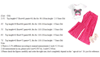 Thumbnail for Girls Fashion Short Sleeved T-Shirt + Wide Leg Pants Casual Two-Piece Set Kids Clothes -, Outfit Sets , Drestiny , 2T, 3T, 4T, 5T, 6T, 7T, Australia, Brown, Canada, Casual Pants, Casual Shirts, Deep Pink, Girls, Green, New Zealand, Orange, Pant Sets, Short Sleeves, T-Shirts, TD, United Kingdom, United States, White, Yellow , Drestiny , www.shopdrestiny.com