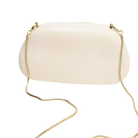 Thumbnail for Gold Closure Box Clutch Bag Women Evening Wedding Party Chic Purse Handbag, Drestiny, Clutches, Purses, United States, USA, Canada, Australia, New Zealand, United Kingdom, UK, Reddish Brown, Gold, Beige, gold handle clutch bag, gold clutch with chain, small gold clutch, shopdrestiny.com