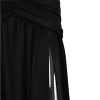 Thumbnail for Halter Deep-V Backless Maxi Dress For Women Fashion Solid Sleeveless Thigh High Split Sexy Long Dress Elegant, Drestiny, backless maxi dress summer, sexy backless maxi dresses, long backless dresses for women, backless maxi dress for wedding guest, cheap backless maxi dresses, Ankle Length Dresses, Maxi Dresses, Sleeveless, United States, USA, Canada, Australia, New Zealand, United Kingdom, UK, Brown, White, Black, shopdrestiny.com