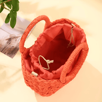 Thumbnail for Handwoven Straw Rattan Half-Moon Beach Handbag Large Capacity Women's Summer Hollow Out Crossbody Shoulder Bag, Drestiny, 
Beach Handbags, Beach Bags, Handbags, Purses, Straw bags, crossbody bags, Khaki, Beige, Orange, Black, Hote Pink, United States, Gender_Women, USA, Canada, Australia, New Zealand, United Kingdom, UK, rattan half moon bag, straw half moon bag, wicker half moon beach bag, boho rattan bag, half moon crossbody bag, shopdrestiny.com