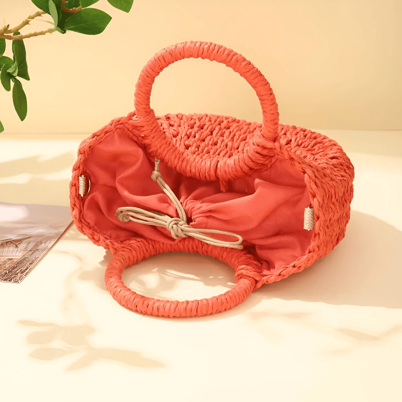 Handwoven Straw Rattan Half-Moon Beach Handbag Large Capacity Women's Summer Hollow Out Crossbody Shoulder Bag, Drestiny, 
Beach Handbags, Beach Bags, Handbags, Purses, Straw bags, crossbody bags, Khaki, Beige, Orange, Black, Hote Pink, United States, Gender_Women, USA, Canada, Australia, New Zealand, United Kingdom, UK, rattan half moon bag, straw half moon bag, wicker half moon beach bag, boho rattan bag, half moon crossbody bag, shopdrestiny.com