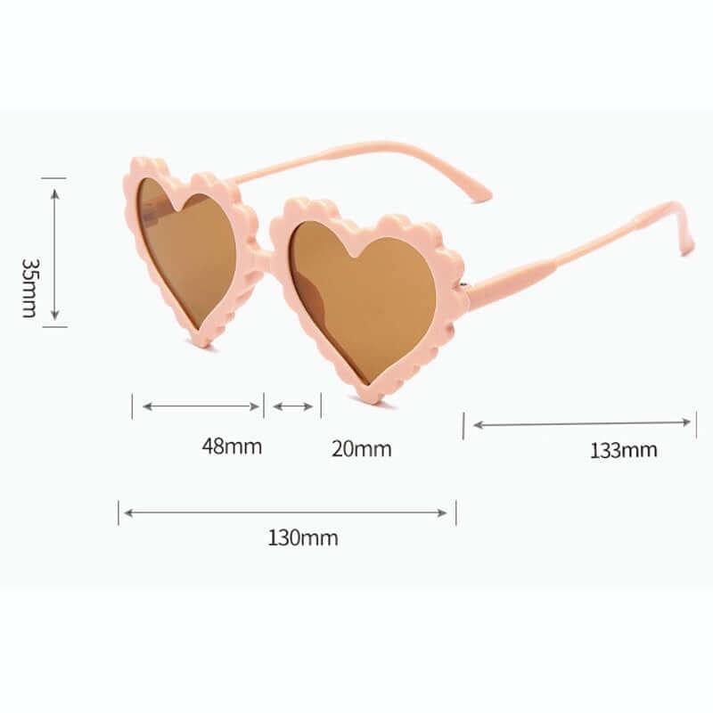 Heart Shaped Sunglasses For Children - UV 400 Eye Protection! -, Sunglasses , Drestiny , Australia, Beige, Black, Canada, Coffee, Deep Pink, Girls, Green, New Zealand, Orange, Pink, Red, Sunglasses, TD, United Kingdom, United States , Drestiny , www.shopdrestiny.com