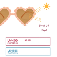 Thumbnail for Heart Shaped Sunglasses For Children - UV 400 Eye Protection! -, Sunglasses , Drestiny , Australia, Beige, Black, Canada, Coffee, Deep Pink, Girls, Green, New Zealand, Orange, Pink, Red, Sunglasses, TD, United Kingdom, United States , Drestiny , www.shopdrestiny.com