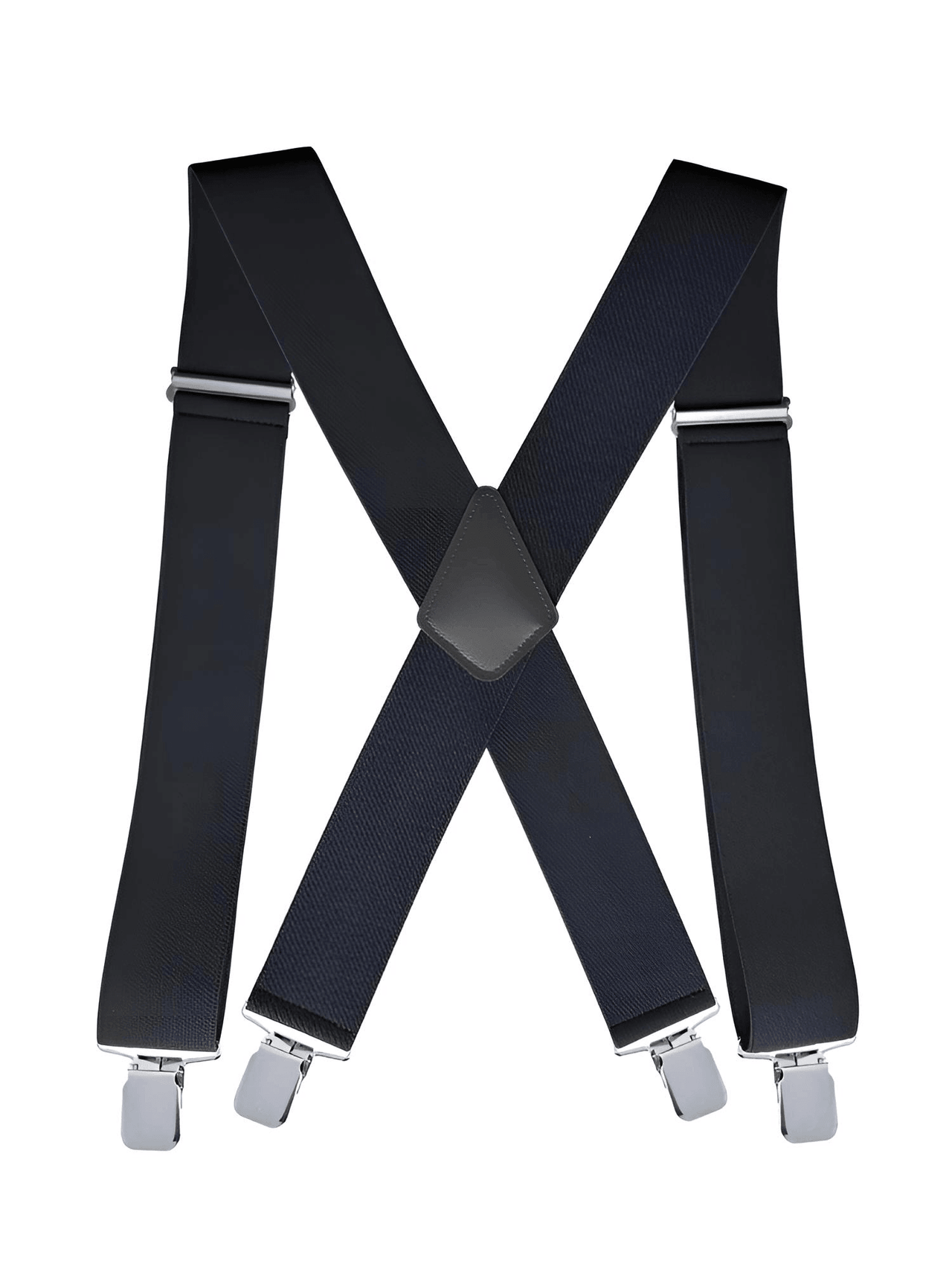 Heavy Duty Big Size Suspenders for Men - 2 Inch Wide X Back 4 Strong Clips -, Suspenders , Drestiny , Australia, Beige, Black, Brown, Canada, Dark Blue, Dark Brown, Gender_Men, Green, Grey, Light Brown, Navy, New Zealand, Off White, Red, Suspenders, United Kingdom, United States , Drestiny , www.shopdrestiny.com