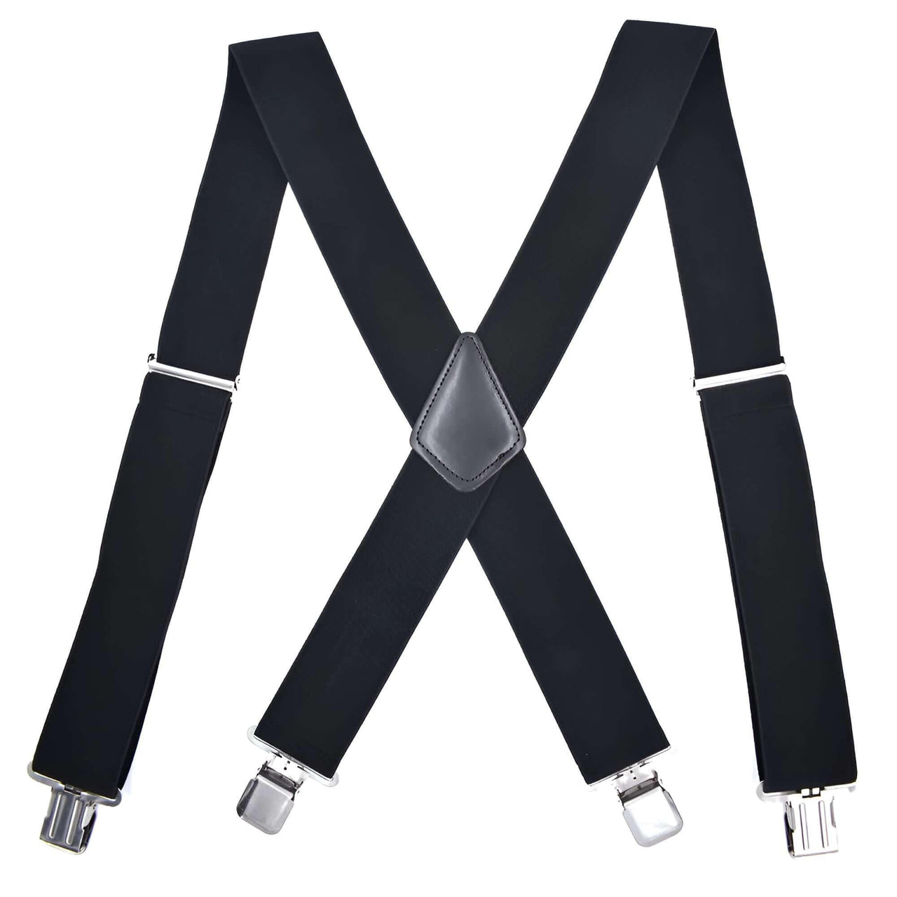 Heavy Duty Big Size Suspenders for Men - 2 Inch Wide X Back 4 Strong Clips -, Suspenders , Drestiny , Australia, Beige, Black, Brown, Canada, Dark Blue, Dark Brown, Gender_Men, Green, Grey, Light Brown, Navy, New Zealand, Off White, Red, Suspenders, United Kingdom, United States , Drestiny , www.shopdrestiny.com