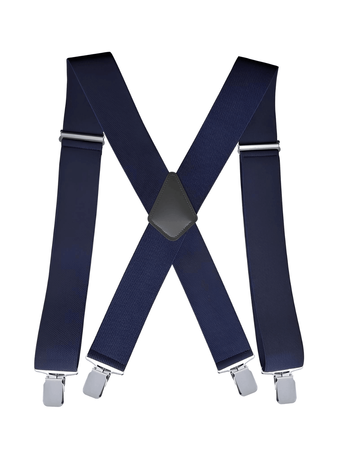 Heavy Duty Big Size Suspenders for Men - 2 Inch Wide X Back 4 Strong Clips -, Suspenders , Drestiny , Australia, Beige, Black, Brown, Canada, Dark Blue, Dark Brown, Gender_Men, Green, Grey, Light Brown, Navy, New Zealand, Off White, Red, Suspenders, United Kingdom, United States , Drestiny , www.shopdrestiny.com