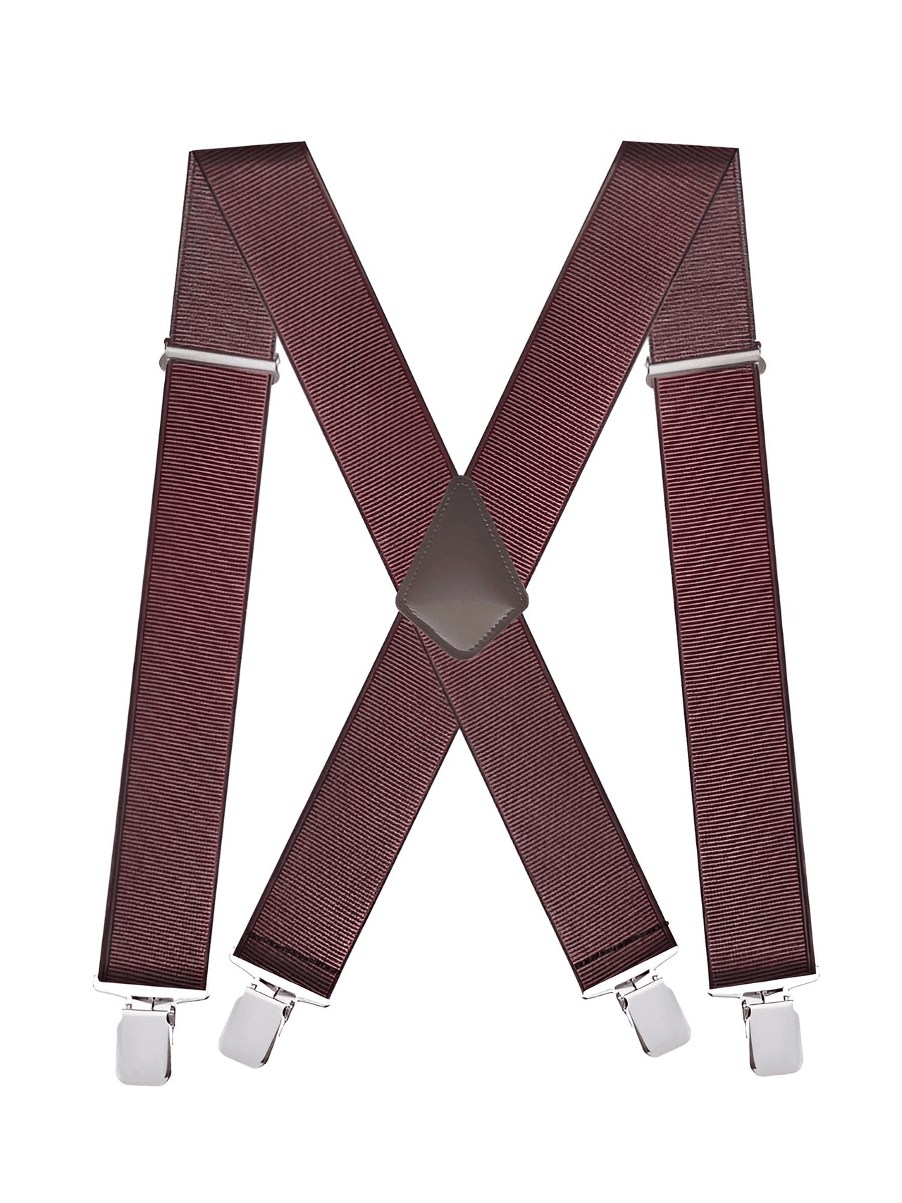 Heavy Duty Big Size Suspenders for Men - 2 Inch Wide X Back 4 Strong Clips -, Suspenders , Drestiny , Australia, Beige, Black, Brown, Canada, Dark Blue, Dark Brown, Gender_Men, Green, Grey, Light Brown, Navy, New Zealand, Off White, Red, Suspenders, United Kingdom, United States , Drestiny , www.shopdrestiny.com