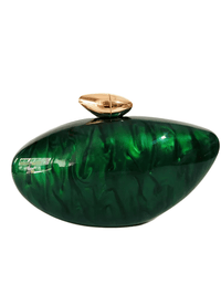 Thumbnail for High Fashion Egg Shape Acrylic Clutch Bag For Women -, Clutch , Drestiny , Australia, Brown, Canada, Clutches, Coffee, Dark Green, Dark Grey, Deep Pink, Gold, Grey, Handbags, Ivory, New Zealand, Off White, United Kingdom, United States , Drestiny , www.shopdrestiny.com