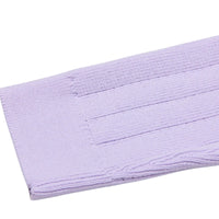 Thumbnail for Close-up of a light purple cardigan sleeve on a white background