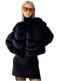 Thumbnail for High Quality Faux Fox Fur Coats For Women - High Winter Fashion! -, Coats , Drestiny , 4XL, Australia, Black, Coats, Dark Camel, Dark Green, Dark Grey, Deep Pink, Khaki, L, Light Blue, M, New Zealand, Olive Green, Pink, Purple, Red, Silver, United Kingdom, United States, White, XL, XXL, XXXL , Drestiny , www.shopdrestiny.com
