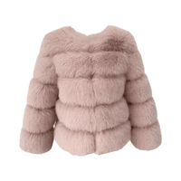 Thumbnail for High Quality Faux Fox Fur Coats For Women - High Winter Fashion! -, Coats , Drestiny , 4XL, Australia, Black, Coats, Dark Camel, Dark Green, Dark Grey, Deep Pink, Khaki, L, Light Blue, M, New Zealand, Olive Green, Pink, Purple, Red, Silver, United Kingdom, United States, White, XL, XXL, XXXL , Drestiny , www.shopdrestiny.com