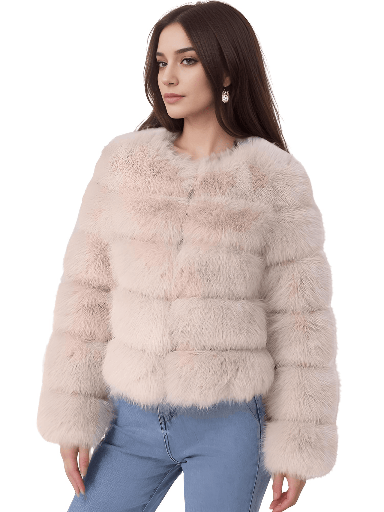 High Quality Faux Fox Fur Coats For Women - High Winter Fashion! -, Coats , Drestiny , 4XL, Australia, Black, Coats, Dark Camel, Dark Green, Dark Grey, Deep Pink, Khaki, L, Light Blue, M, New Zealand, Olive Green, Pink, Purple, Red, Silver, United Kingdom, United States, White, XL, XXL, XXXL , Drestiny , www.shopdrestiny.com