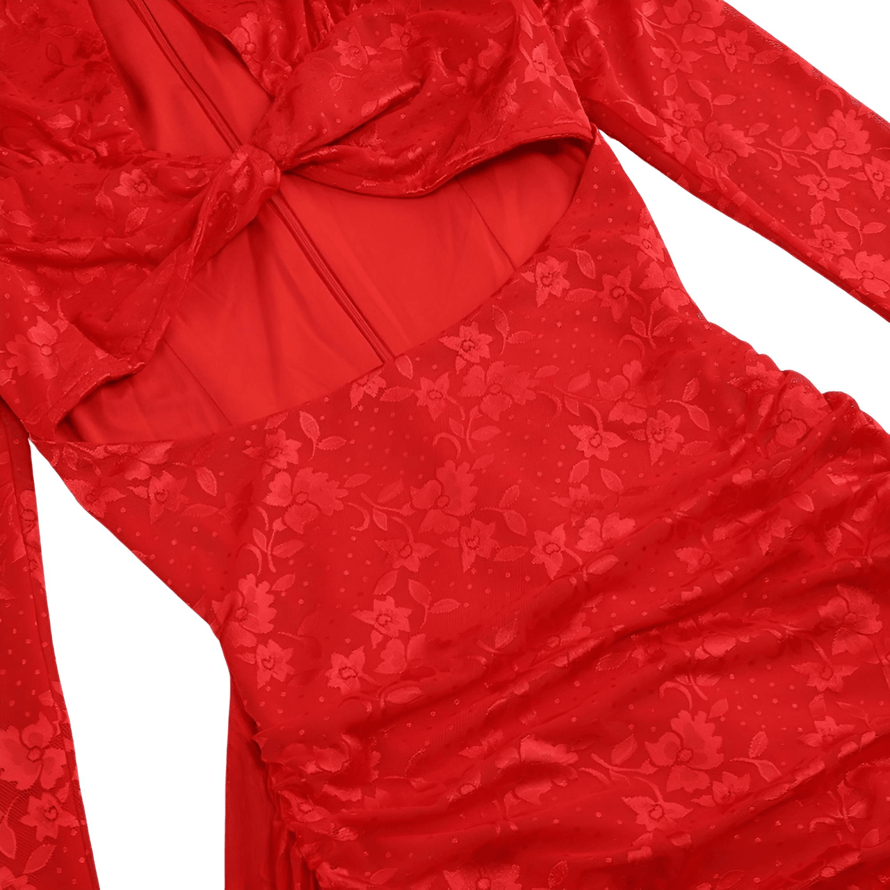 High Quality Red White Women's Long Sleeve Sexy Lace Draped Mini Dress Gloves Nightclub Party Celebrate Birthday Dress -, Dress , Drestiny , 10, 2, 4, 6, 8, Australia, FR, Gloves, L, Long Sleeves, M, Mini Dresses, New Zealand, Red, S, United Kingdom, United States, White, XS , Drestiny , www.shopdrestiny.com