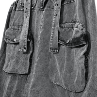 Thumbnail for High Waist Women's Denim Overalls Black Pocket Trousers New Loose Fit Pants Women Fashion Spring Autumn -, Overalls , Drestiny , Australia, Black, Blue, Casual Pants, FR, Jeans, New Zealand, Overalls, United Kingdom, United States , Drestiny , www.shopdrestiny.com