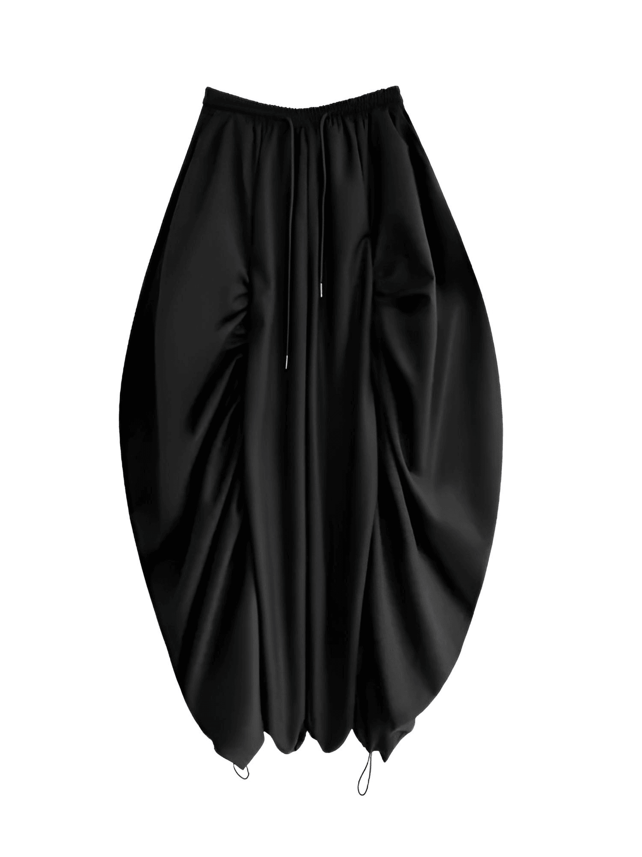 High Waist Black Wide Leg Arc Ankle Length Pants New Loose Trousers Women Fashion, black high waisted pants for women, Drestiny, black women's pants, Casual Pants, Dress Pants, Women's Dress Pants, United States, Australia, New Zealand, United Kingdom, 
black dress pants for women, Black, M, L, shopdrestiny.com